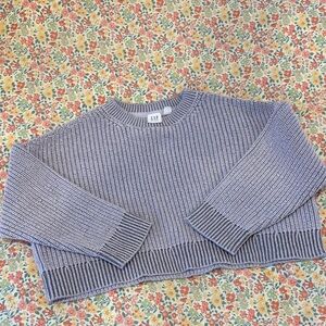 GAP Kid’s Lavender Crew Neck Sweater